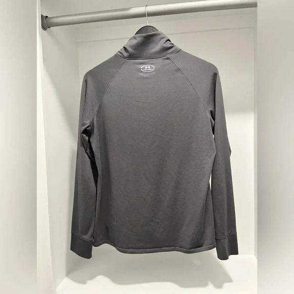 Under Armour All Season Gear Semi-Fitted gray quarter zip size large womens - Picture 2 of 5